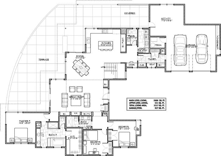 Modern House Plans - Modern Floor Plans - Modern Home Plans