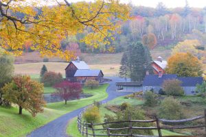 A nostalgic American landscape makes for the ultimate autumn landscape